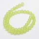 Natural & Dyed Malaysia Jade Bead Strands G-A146-8mm-A27-2