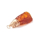 Pendenti in ambra naturale PALLOY-JF01827-02-5
