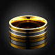 Regalos de san valentín anillos de pareja de acero titanio para hombres RJEW-BB16403-9-6