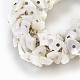 Natürliche Spirale Muschel Perlen Armbänder BJEW-JB04118-2