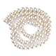 Chapelets de perles en verre nacré X-HY-12D-B80-1