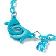 Collares personalizados de cadena de cable de plástico abs NJEW-JN03220-07-2
