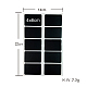 Autocollants adhésifs pvc imperméables&nbsp;STIC-PW0001-067B-1