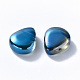 Perles de verre peintes par pulvérisation transparent GLAA-T016-30A-2