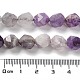 Natürlichen Amethyst Perlen Stränge G-G030-A07-02-5