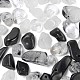 60g 4 perles de puces de pierres précieuses mélangées naturelles de style G-FS0001-44-3