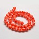 Round Millefiori Glass Beads Strands LK-P002-18-2