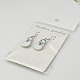 Fashion Earrings for Christmas X-EJEW-JE00393-02-3