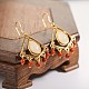 Boucles d'oreilles avec pendentif en 925 argent sterling EJEW-BB50267-A-2