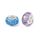 60Pcs 10 Colors Rondelle Resin European Beads RPDL-YW0001-09-2