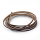 Flat Single Face Imitation Leather Cords LC-T002-09-2