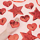 PandaHall Red Sequin Patches Heart Star DIY-PH0006-45-5