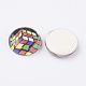 Tempered Glass Cabochons GGLA-22D-20-1