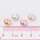 À peine mix rose perles perles de verre nacrées HY-X006-8mm-01-4