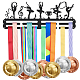 Superdant Gymnastik-Medaillenaufhänger für Tanzsport-Medaillen-Präsentationsständer für 40+ Medaillen ODIS-WH0021-506-1