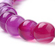 Natural Striped Agate/Banded Agate Beads Strands G-S259-04-6mm-4