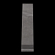 レクタングルセロハンのOPP袋  透明  24x5cm  一方的な厚さ：0.035mm  インナー対策：21x5のCM X-OPC-R012-83-1