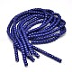 Drum Lapis Lazuli Beads Strands G-N0140-03-9x7mm-2