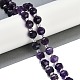 Natürlichen Amethyst Perlen Stränge&nbsp;G-G182-B50-05-2