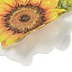 Set di adesivi impermeabili per animali domestici con fiori da 50 pz e 25 stili STIC-C008-04C-4
