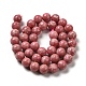 Brins de perles de thulite naturelles G-Z044-A02-04-3