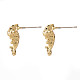 Alloy Stud Earring Findings X-PALLOY-Q433-025-RS-3