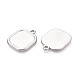 Cabochon-Fassungen für Anhänger aus Edelstahl 304&nbsp;STAS-N108-73P-2