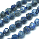 Faceted Natural Lapis Lazuli Gemstone Bead Strands G-J331-26-8mm-1
