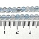Natural Aquamarine Beads Strands G-A097-B13-03-4