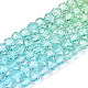 Chapelets de perles en verre transparente   X1-GLAA-E036-07Y-2