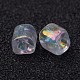 Ab-couleur des perles de rocaille en verre transparent X-SEED-R026-B01-2