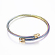 Kits de bracelets & bagues en 304 acier inoxydable à la mode SJEW-H073-12-3