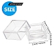 Transparente Kunststoffperlenbehälter CON-WH0074-74-2