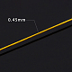 タイガーテールワイヤー  304ステンレス鋼線  ゴールデンロッド  0.45mm  約164.04フィート（50m）/ロール TWIR-BC0001-03A-04-4