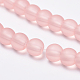 Chapelets de perles en verre transparente   GLAA-Q064-04-12mm-3