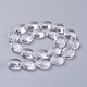 Chapelets de perles en verre X-GLAA-S003-20x11mm-14-2