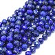 Chapelets de perles en lapis-lazuli naturel G-I249-B11-02-1