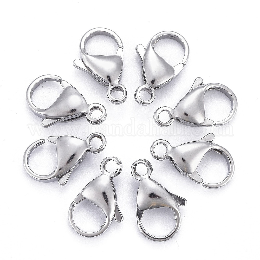 Wholesale 304 Stainless Steel Lobster Claw Clasps