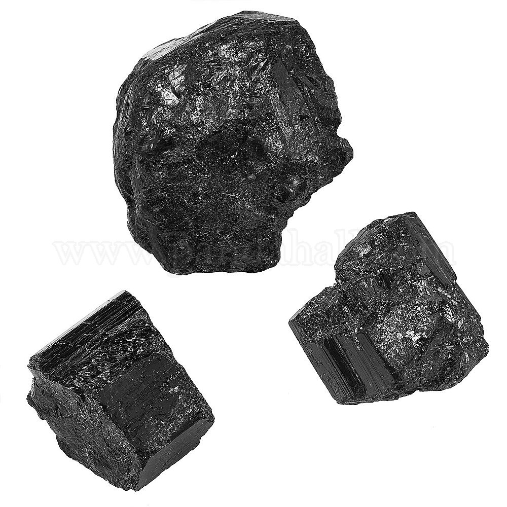 Wholesale Rough Raw Natural Black Tourmaline Beads