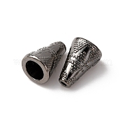Тибетский стиль конус сплава шарик шапки TIBE-Q044-13B-RS