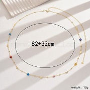 Элегантные летние железные стразы цепи от сглаза WG1474-1