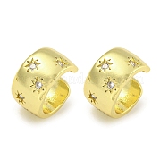 Серьги-манжеты из латуни EJEW-C104-082G