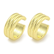 Серьги-манжеты из латуни EJEW-C104-075G