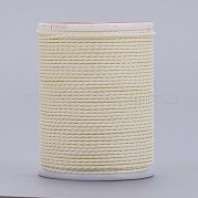 Круглый вощеный полиэфирный шнур YC-G006-01-1.0mm-16