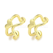 Серьги-манжеты из латуни EJEW-C104-006G