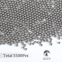 Perline lucidate in acciaio inossidabile&nbsp;STAS-WH0022-07P