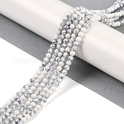 Filo di perline turchesi sintetici&nbsp;G-U004-02M