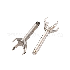 Accesorios para pendientes de acero inoxidable 304&nbsp;STAS-B091-02C-04P