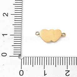 Dijes conectores de doble corazón de acero inoxidable 304&nbsp;STAS-B140-06G