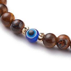 Natur gemischte Edelstein Perlen Armbänder&nbsp;BJEW-JB06473